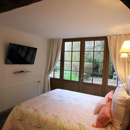 Maison Normande De Caractere A Colombages Saint-Hymer Екстер'єр фото
