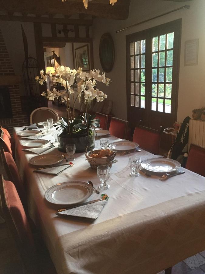 Maison Normande De Caractere A Colombages Saint-Hymer Екстер'єр фото