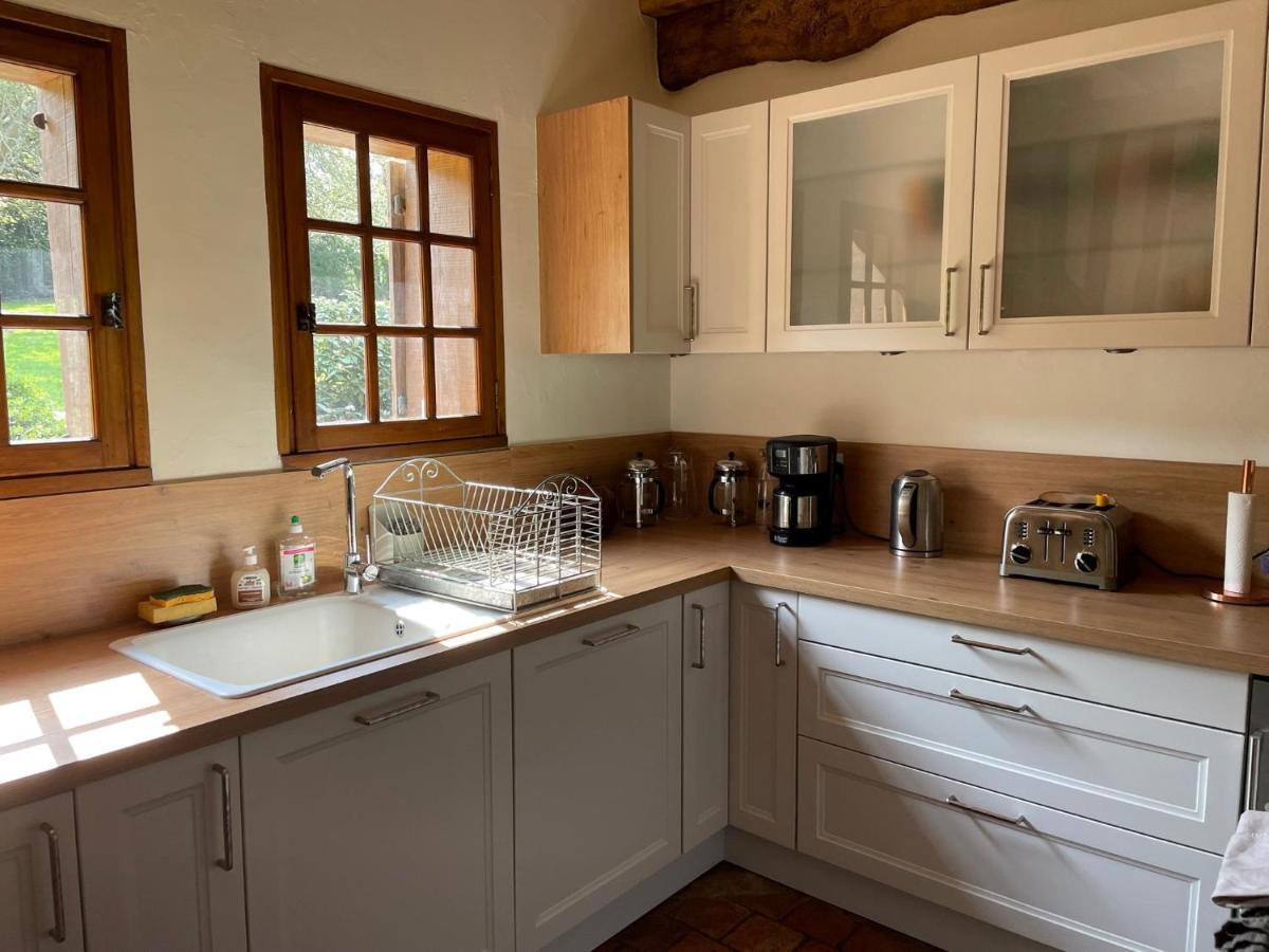 Maison Normande De Caractere A Colombages Saint-Hymer Екстер'єр фото