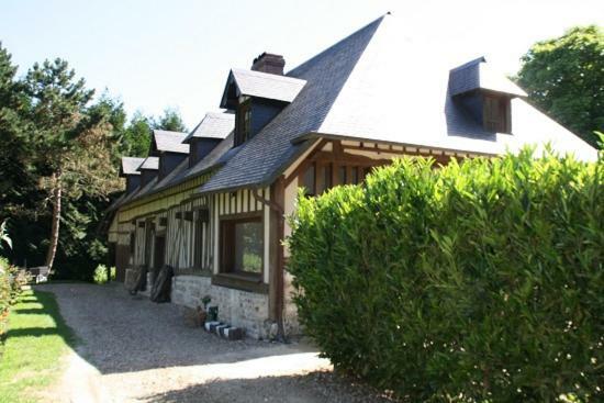 Maison Normande De Caractere A Colombages Saint-Hymer Екстер'єр фото